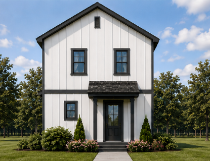Origin Series Hickory — front elevation rendering