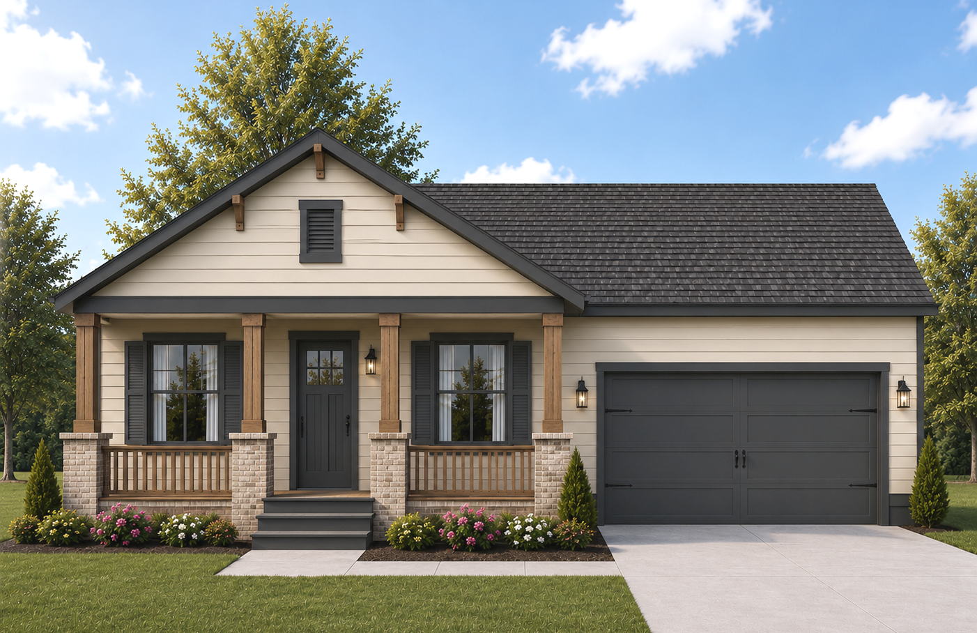 Origin Series Sycamore — front elevation rendering